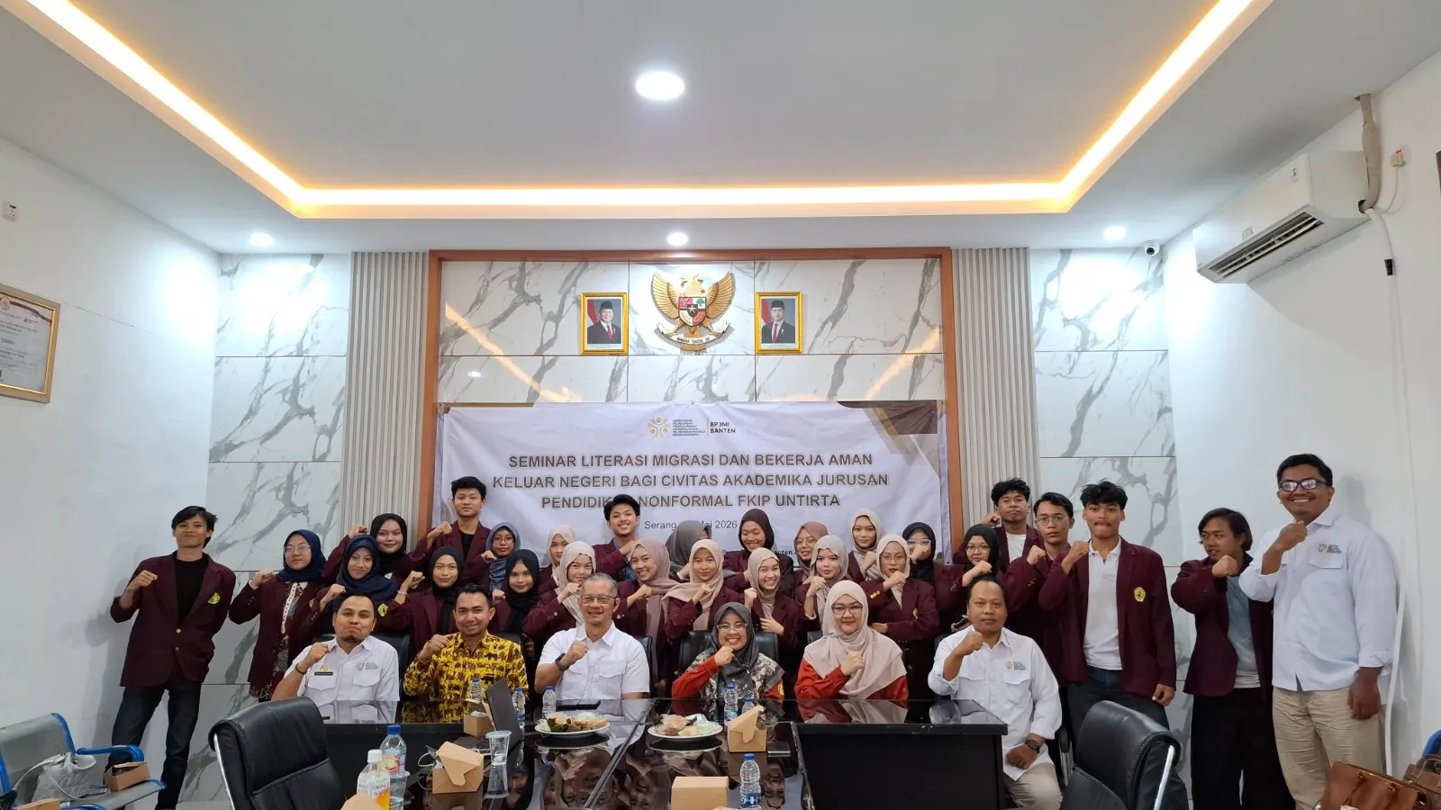 BP3MI Banten Kampanyekan Migrasi Aman kepada Mahasiswa FKIP Untirta