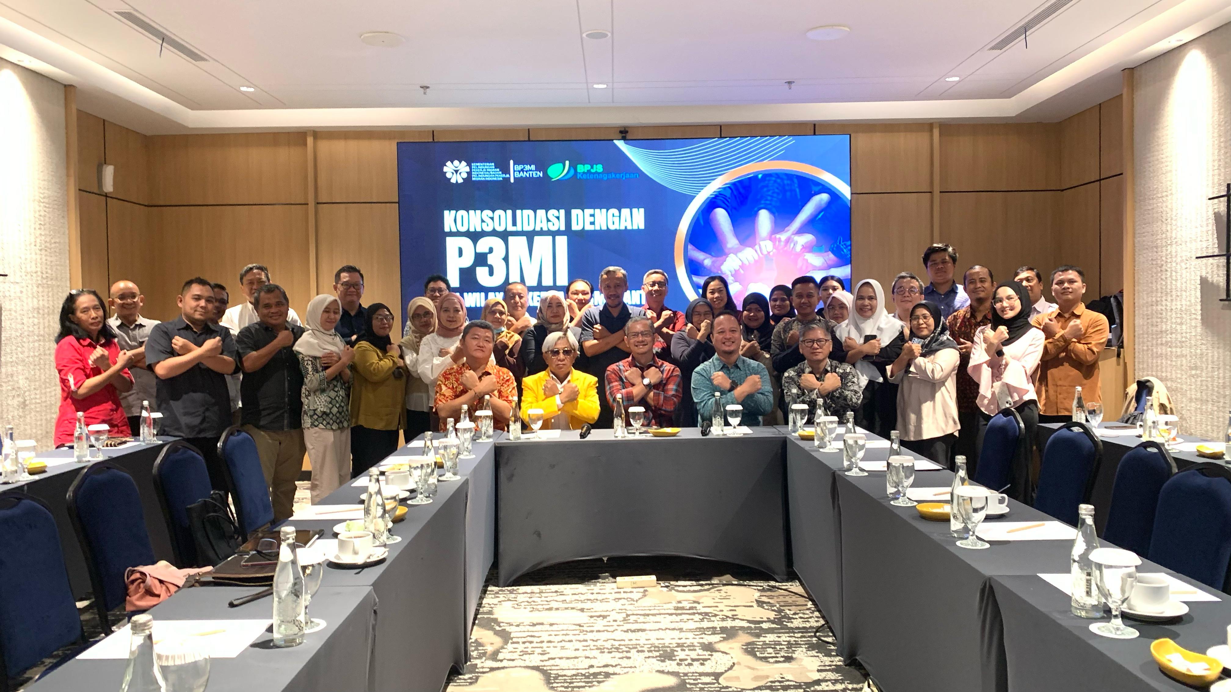 Percepat Penempatan Pekerja Migran Skema P To P, BP3MI Banten Adakan Konsolidasi Dengan P3MI Wilayah Kerja Banten